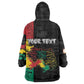 Personalized Guinea Wearable Blanket Hoodie Elephant Soul African