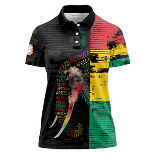 Personalized Guinea Women Polo Shirt Elephant Soul African