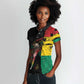 Personalized Guinea Women Polo Shirt Elephant Soul African