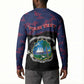 Personalized Liberia Button Sweatshirt Map With Pepper Flowers Scratch Texture