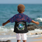 Personalized Liberia Kid Hawaiian Shirt Map With Pepper Flowers Scratch Texture