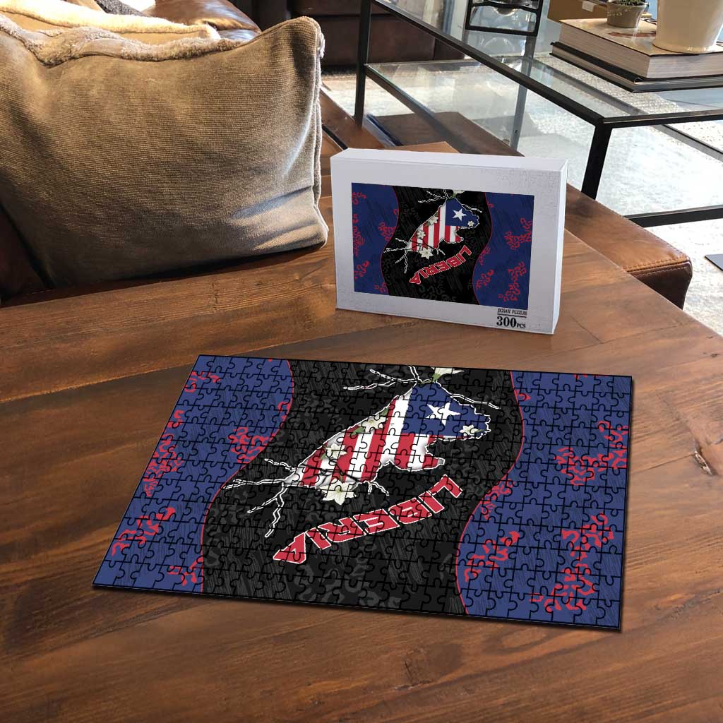 Liberia Puzzle Map With Pepper Flowers Scratch Texture