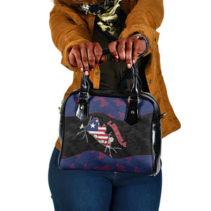 Liberia Shoulder Handbag Map With Pepper Flowers Scratch Texture