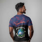 Personalized Liberia T shirt Map With Pepper Flowers Scratch Texture