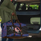 Liberia Travel Bag Map With Pepper Flowers Scratch Texture