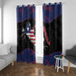 Liberia Window Curtain Map With Pepper Flowers Scratch Texture