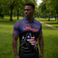 Personalized Liberia Zipper Polo Shirt Map With Pepper Flowers Scratch Texture