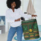 Mali Laundry Basket Golden Sun And Mosque Patterns Retro Style