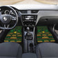 Mali Car Mats Golden Sun And Mosque Patterns Retro Style