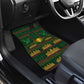 Mali Car Mats Golden Sun And Mosque Patterns Retro Style