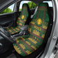 Mali Car Seat Cover Golden Sun And Mosque Patterns Retro Style
