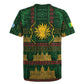 Mali Rugby Jersey Golden Sun And Mosque Patterns Retro Style
