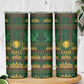 Mali Skinny Tumbler Golden Sun And Mosque Patterns Retro Style