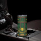 Mali Skinny Tumbler Golden Sun And Mosque Patterns Retro Style