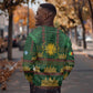 Mali Sweatshirt Golden Sun And Mosque Patterns Retro Style