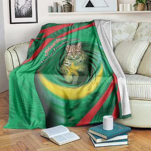 Mauritania Blanket African Wildcat From Richat Structure