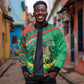 Personalized Mauritania Bomber Jacket African Wildcat From Richat Structure