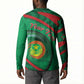 Personalized Mauritania Button Sweatshirt African Wildcat From Richat Structure
