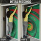 Personalized Mauritania Door Cover African Wildcat From Richat Structure