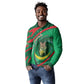 Personalized Mauritania Long Sleeve Polo Shirt African Wildcat From Richat Structure