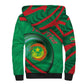 Personalized Mauritania Sherpa Hoodie African Wildcat From Richat Structure