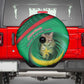 Mauritania Spare Tire Cover African Wildcat From Richat Structure