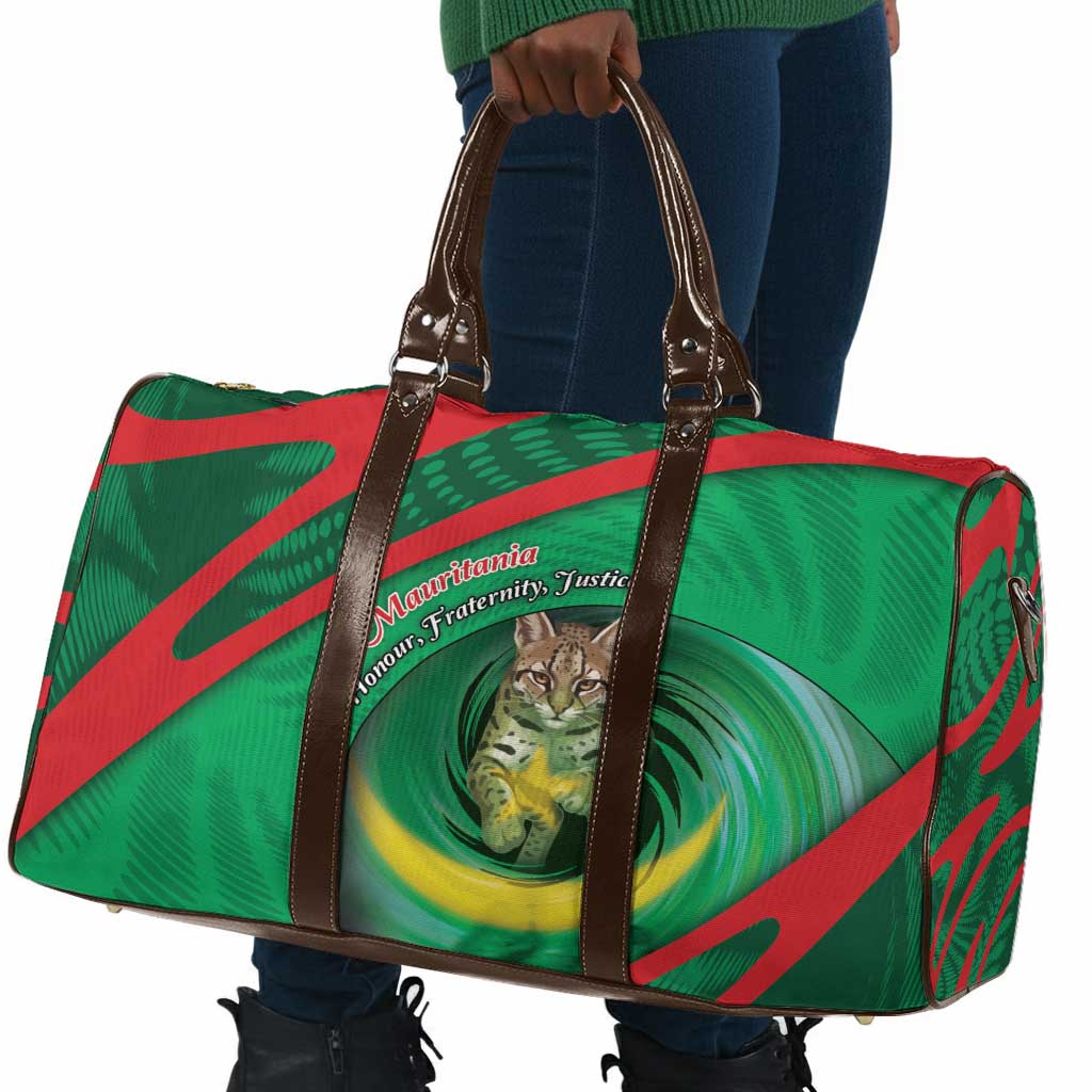 Mauritania Travel Bag African Wildcat From Richat Structure