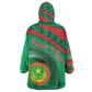 Personalized Mauritania Wearable Blanket Hoodie African Wildcat From Richat Structure
