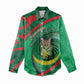 Personalized Mauritania Women Casual Shirt African Wildcat From Richat Structure