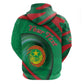 Personalized Mauritania Zip Hoodie African Wildcat From Richat Structure