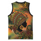 Black Women Basketball Jersey Afro Latina Queen - African Pride