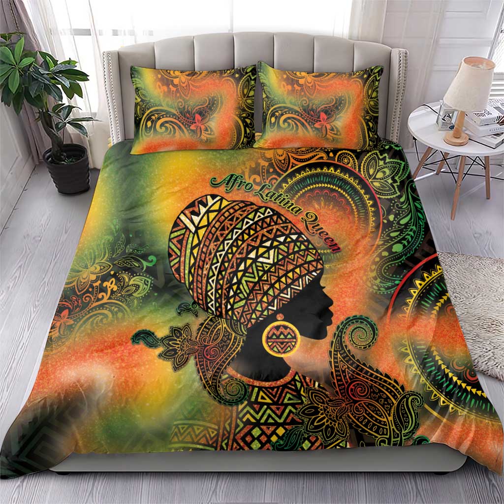 Black Women Bedding Set Afro Latina Queen - African Pride