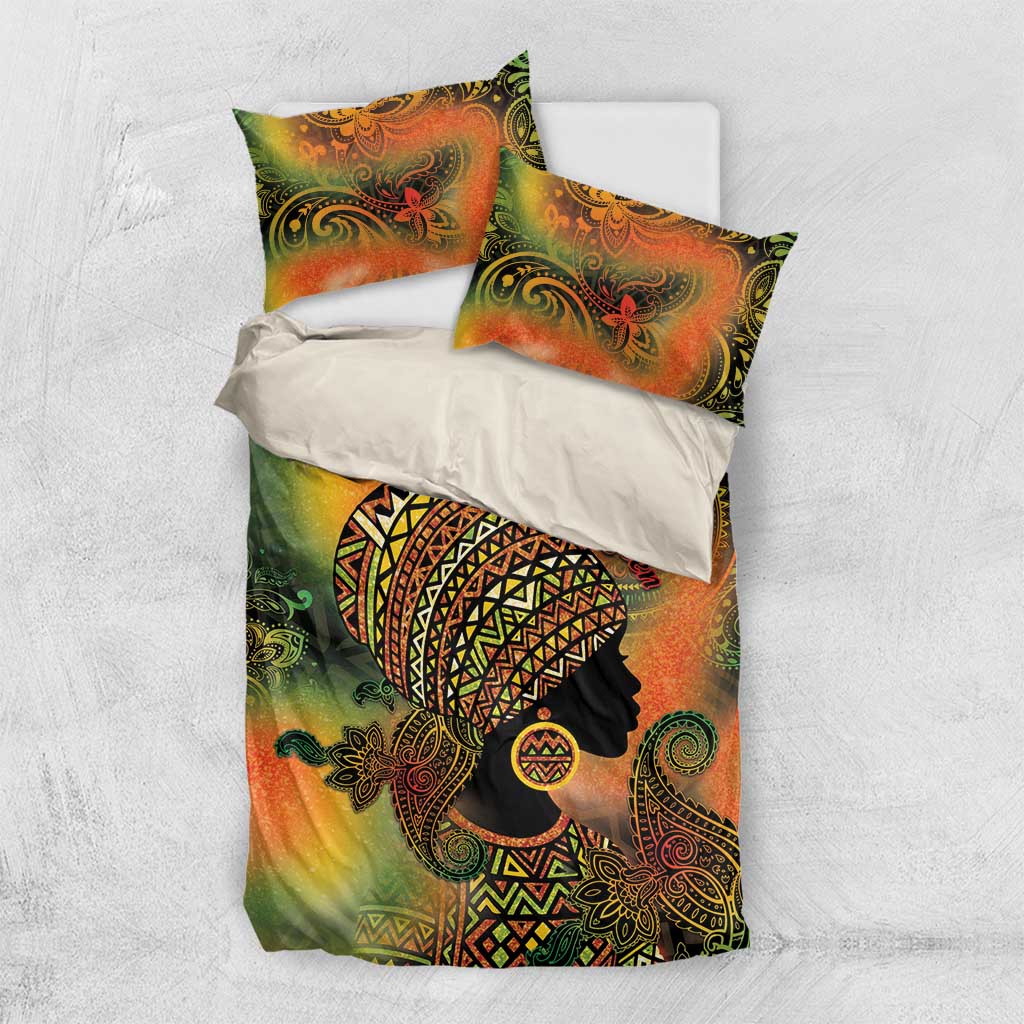 Black Women Bedding Set Afro Latina Queen - African Pride