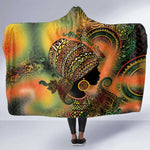 Black Women Hooded Blanket Afro Latina Queen - African Pride