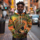 Black Women Hoodie Afro Latina Queen - African Pride