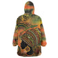 Black Women Kid Wearable Blanket Hoodie Afro Latina Queen - African Pride