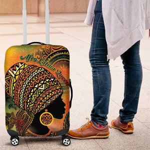 Black Women Luggage Cover Afro Latina Queen - African Pride