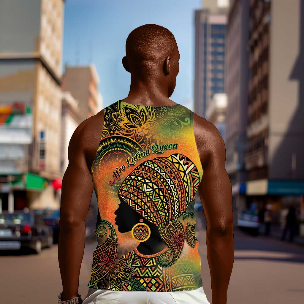 Black Women Men Tank Top Afro Latina Queen - African Pride