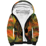 Black Women Sherpa Hoodie Afro Latina Queen - African Pride