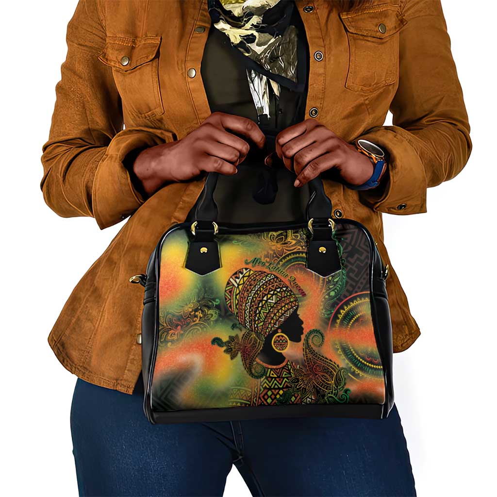 Black Women Shoulder Handbag Afro Latina Queen - African Pride