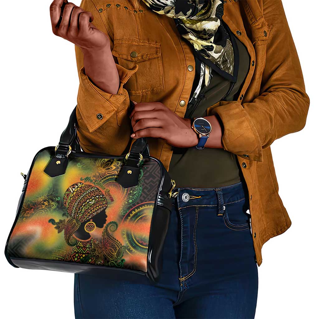 Black Women Shoulder Handbag Afro Latina Queen - African Pride