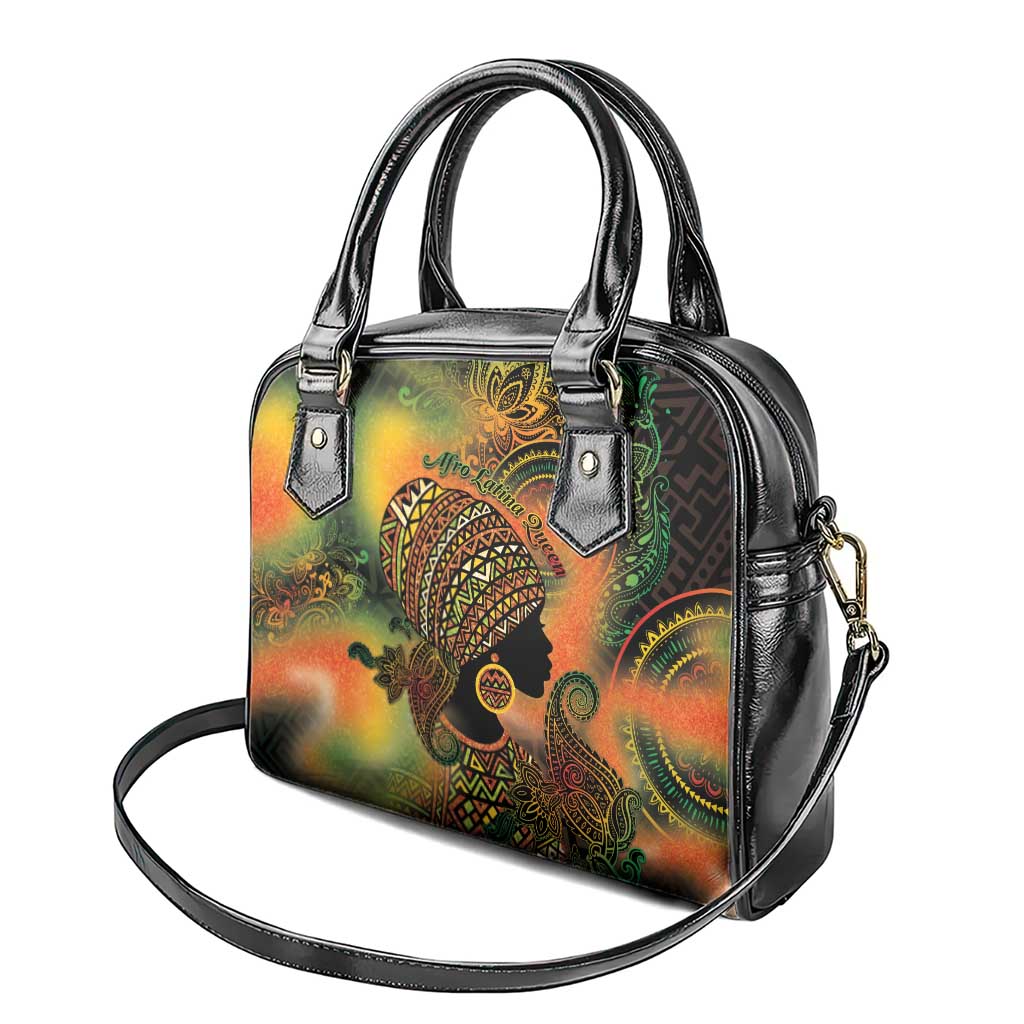 Black Women Shoulder Handbag Afro Latina Queen - African Pride
