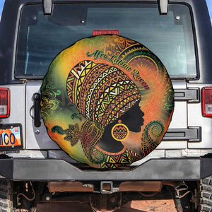 Black Women Spare Tire Cover Afro Latina Queen - African Pride