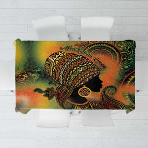 Black Women Tablecloth Afro Latina Queen - African Pride