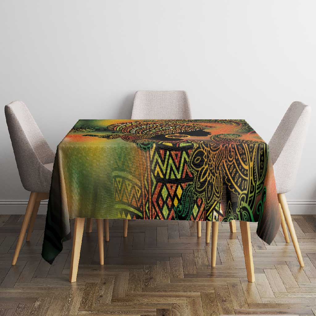 Black Women Tablecloth Afro Latina Queen - African Pride