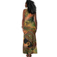 Black Women Tank Maxi Dress Afro Latina Queen - African Pride