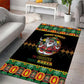 Afro-Jamaicans Christmas Area Rug Most Likely To Smoke With Santa - African Pride