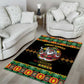 Afro-Jamaicans Christmas Area Rug Most Likely To Smoke With Santa - African Pride