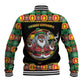 Afro-Jamaicans Christmas Baseball Jacket Most Likely To Smoke With Santa - African Pride