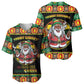 Afro-Jamaicans Christmas Baseball Jersey Most Likely To Smoke With Santa DT05